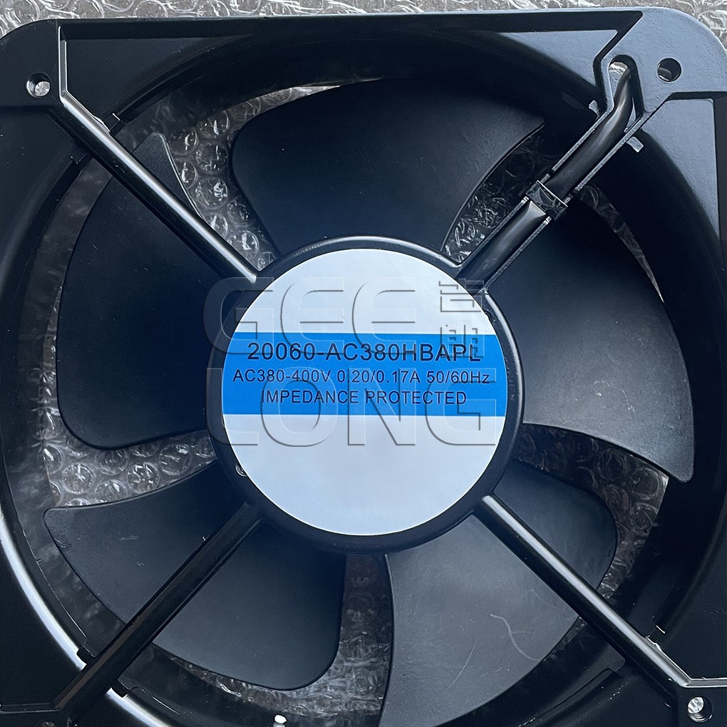 Servo motor control cabinet cooling fan