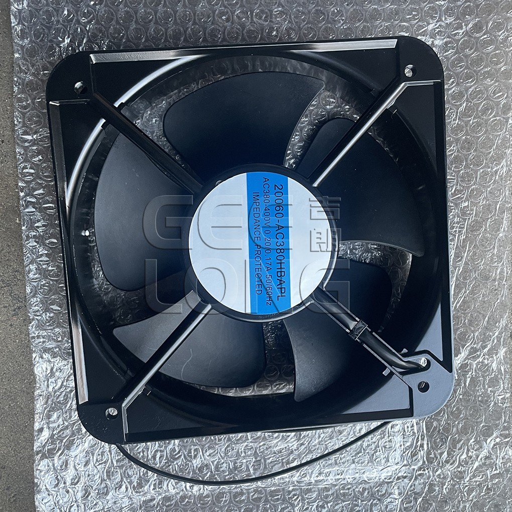 Servo motor control cabinet cooling fan