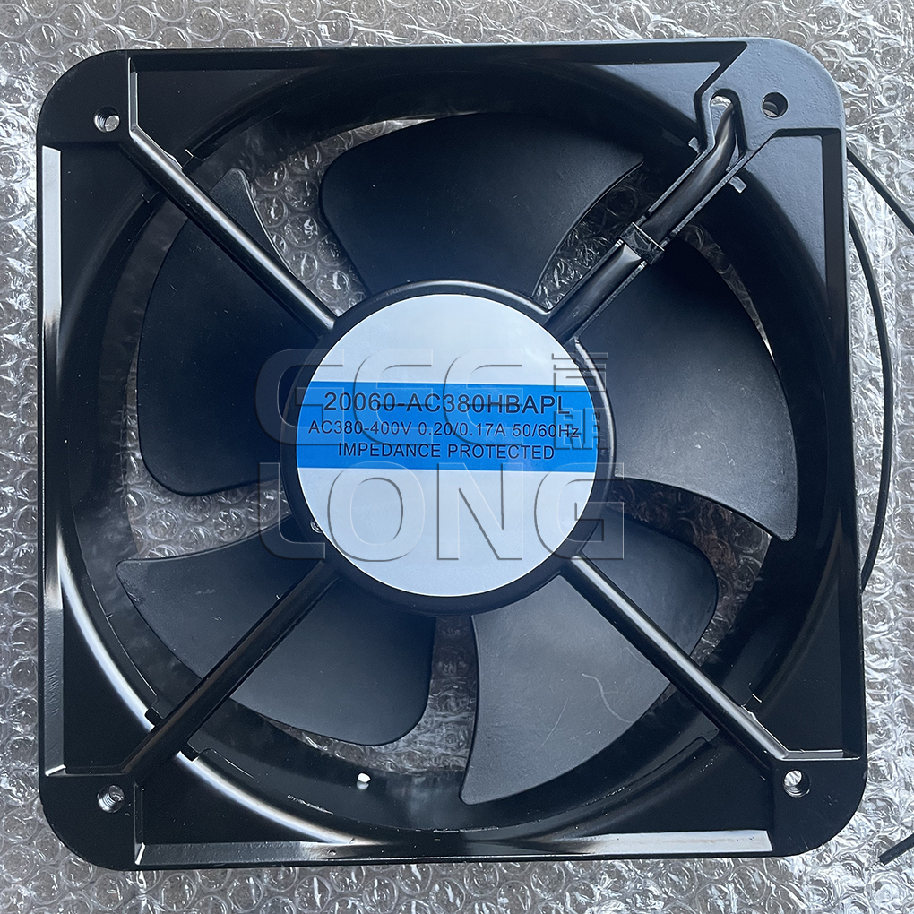 Servo motor control cabinet cooling fan